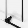 NEW TRENDY Kabina prysznicowa SOFTI BLACK 100x90x200 EXK-3966